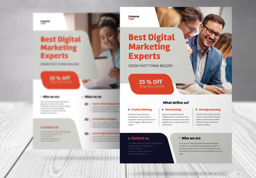 Digital Marketing Business Flyer Template
