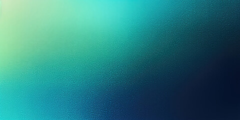 blue green background, Teal green blue grainy color gradient background glowing noise texture poster backdrop banner copy space