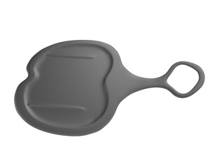 Slider sled isolated on background. 3d rendering - illustration