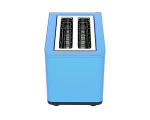 Toaster isolated on background. 3d rendering - illustration