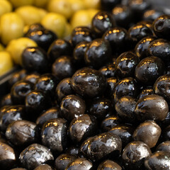 Olives for Sale in a Market