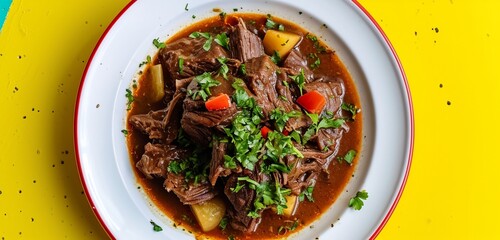 stew with vegetables