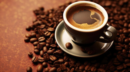Fototapeta premium International coffee day design