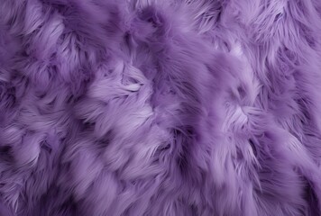 Fototapeta premium Seamless pattern featuring a plush, purple-colored fake fur texture, creating a repetitive and cohesive background.