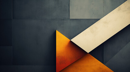 Minimal background design of geometric shapes and patterns from thick lines