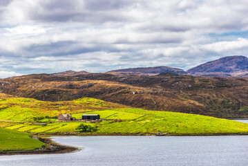 shooting of Calanais standing stones and the area surrounding it, Isle of Lewis, Scotland