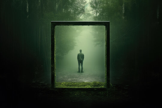 Narcissism or narcissistic personality disorder concept background