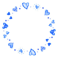 バレンタイン　ハートのフレーム