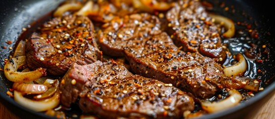 Sizzling beef, braised in a medley of spices and red cooking sauce, creates a mouthwatering dish of indoor cuisine