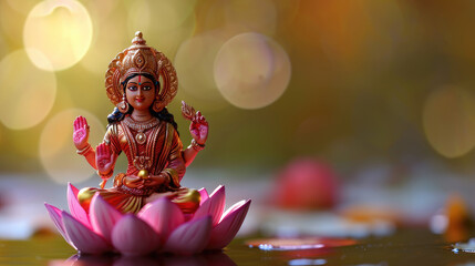 Goddess Lakshmi concept