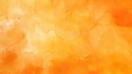 Obraz premium Thanksgiving Orange Watercolor Background: Abstract Art with Unique Texture and Vibrant Colours