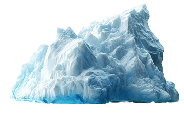 Iceberg Isolated on Transparent Background