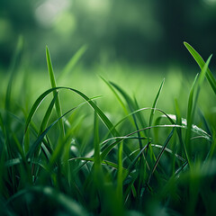 a close up of a green grass to background, softbox lighting, sharp focus, fresh green grass background