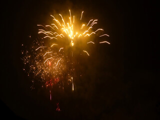 Start ins neue Jahr mit einem Feuerwerk