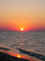 Baltic sea. Sunset. Sunrise. Sea. 