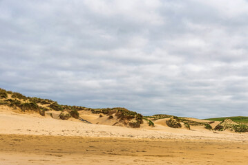 seascape inside the Eoropie Beach close to the village of Ness, Isle of Lewis, Scotland