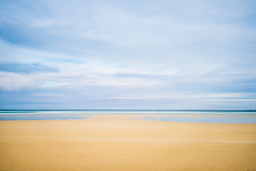 seascape inside the Eoropie Beach close to the village of Ness, Isle of Lewis, Scotland
