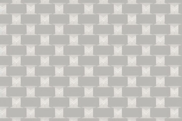 geometric background of white shapes on a gray background