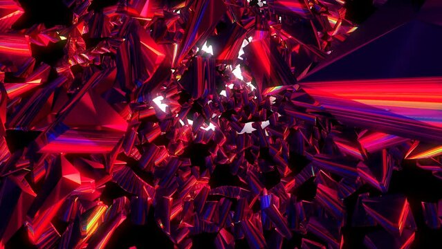 abstract background with red diamonds