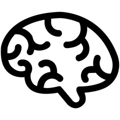 Human Brain Vector Icon