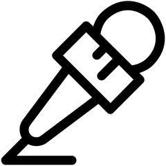 Mic Vector Icon