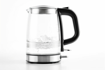 Naklejka premium Electric kettle isolated on white background