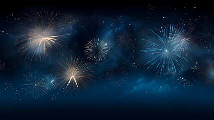 Fireworks background for celebration, holiday celebration concept