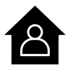 Real Estate Agent with a House