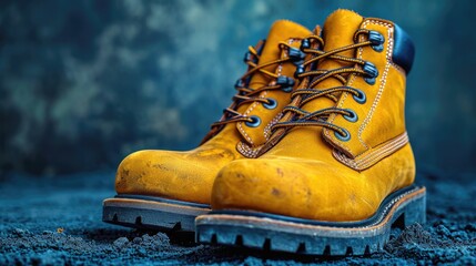 Yellow Safety Work Boots: Durable Footwear for Industrial Protection