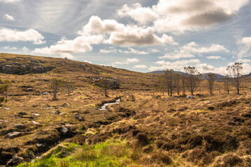 views of the Shawbost Norse Mill and Kiln, Isle of  Lewis, Scotland