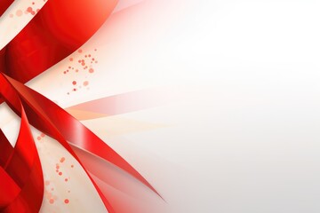 Abstract background with red ribbon for Awareness Days  like HIV/AIDS patients, heart disease, stroke, substance abuse and more. 