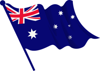 Australia flag Transparent PNG