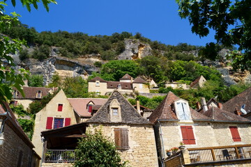 Fototapeta na wymiar La Roque-Gageac - Dordogne