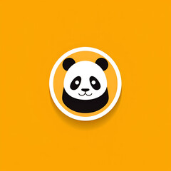 Beautiful Panda Logo, Design for Your Project, Ai Generative