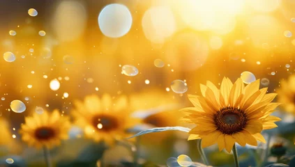 Foto op Plexiglas sunflower on the field © lc design