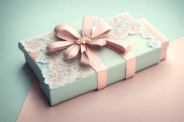 gift box with bow