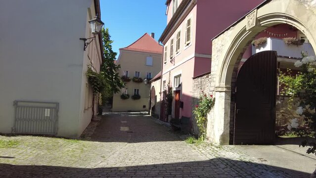 street in the town Sulzfeld am Main