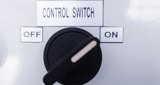 The Close up selector switch for control switching on the panel board.