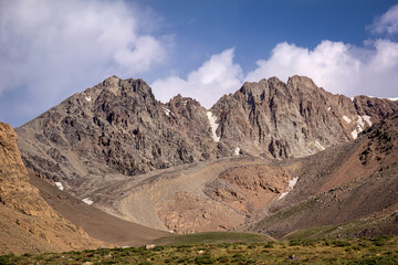 landscape with sky and clouds