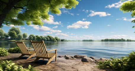The Lakeside's Perfect Blend of Peaceful Waters and Soothing Breezes
