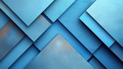 Dynamic Blue Layers: Contemporary Textured Angles in a Cool-Toned Abstract Geometric Wallpaper for Modern Design