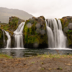 Fototapeta premium waterfall in the park
