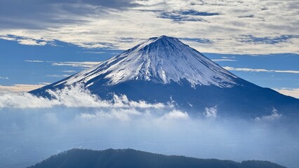 毛無山からの富士山