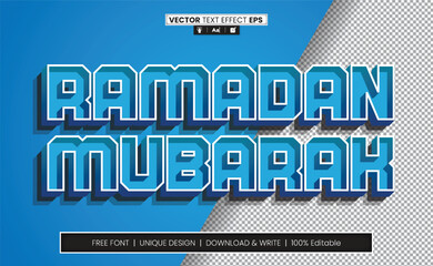Ramadan Text Effect Fully Editable