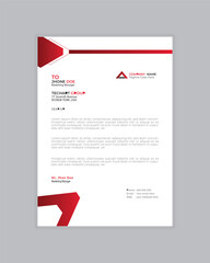 Free PSD modern business and corporate letterhead template