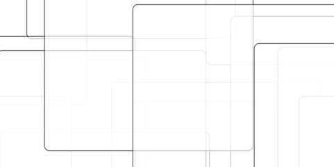 Abstract minimal geometric white and gray light background design. white paper transparent material in triangle technology and square shapes in random geometric pattern.