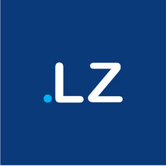LZ Initial logo management company luxury premium trendy