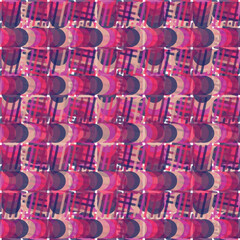 Obraz premium Pink abstract background with circles