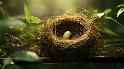 Spring Birds Nest