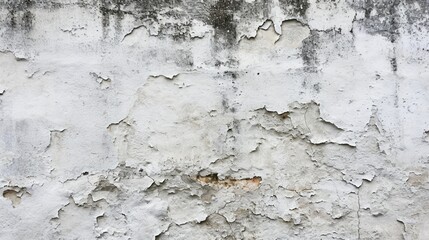 White concrete wall as background, white cement or stone old texture as a retro pattern wall plaster and scratches, white and black cement texture for background.